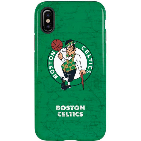 NBA Boston Celtics Green Primary Logo iPhone X Pro Case