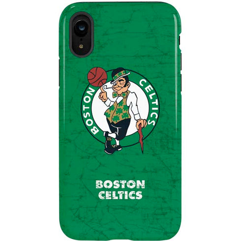 NBA Boston Celtics Green Primary Logo iPhone XR Pro Case