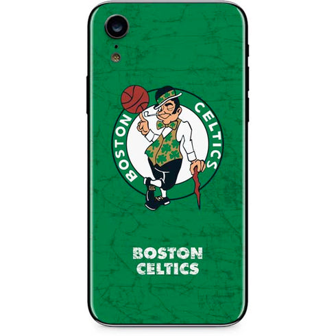 NBA Boston Celtics Green Primary Logo iPhone XR Skin