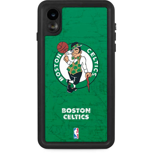 NBA Boston Celtics Green Primary Logo iPhone XR Waterproof Case