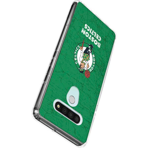 NBA Boston Celtics Green Primary Logo LG Stylo 6 Clear Case