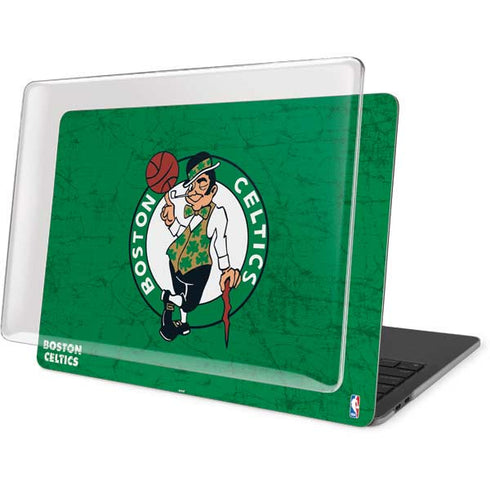 NBA Boston Celtics Green Primary Logo MacBook Pro 16in (2019-20) Case plus Skin