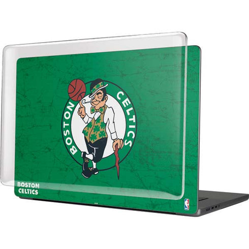NBA Boston Celtics Green Primary Logo MacBook Pro 16in (2021-25) Case plus Skin
