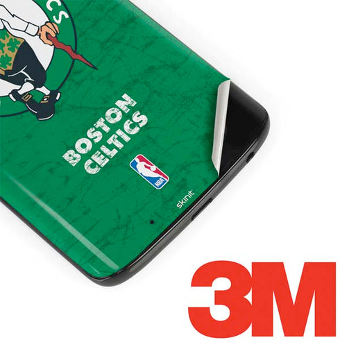 NBA Boston Celtics Green Primary Logo Moto G6 Skin
