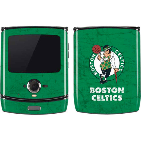 NBA Boston Celtics Green Primary Logo Motorola RAZR Skin