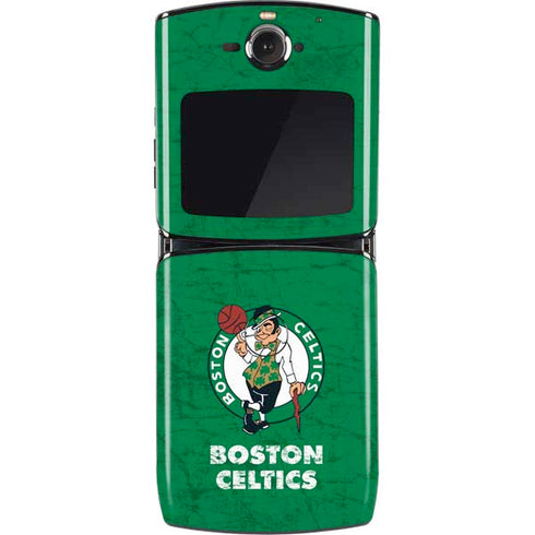 NBA Boston Celtics Green Primary Logo Motorola RAZR Skin
