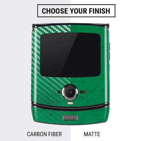 NBA Boston Celtics Green Primary Logo Motorola RAZR Skin