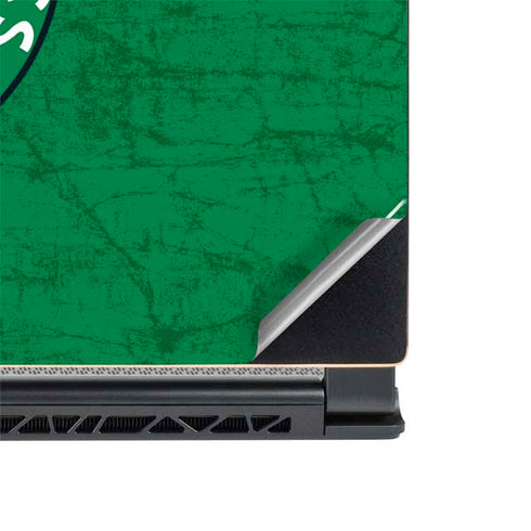 NBA Boston Celtics Green Primary Logo MSI GS65 Stealth Laptop Skin