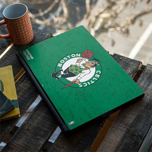 NBA Boston Celtics Green Primary Logo MSI GS65 Stealth Laptop Skin