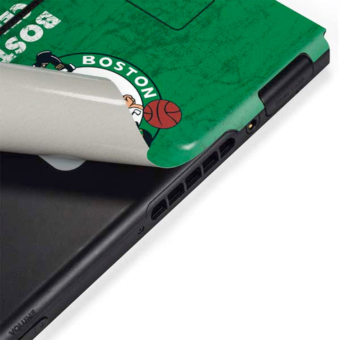 NBA Boston Celtics Green Primary Logo Nintendo Switch Bundle Skin