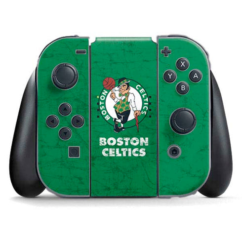 NBA Boston Celtics Green Primary Logo Nintendo Switch (2017-2021) Joy-Con Controller Skin