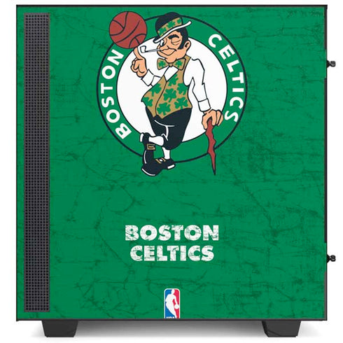 NBA Boston Celtics Green Primary Logo NZXT H510 Compact ATX Mid-Tower Case Skin