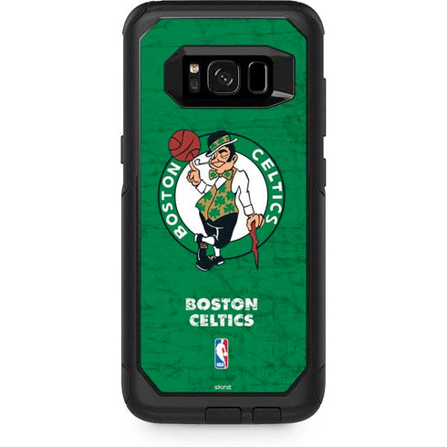 NBA Boston Celtics Green Primary Logo Otterbox Commuter Galaxy Skin