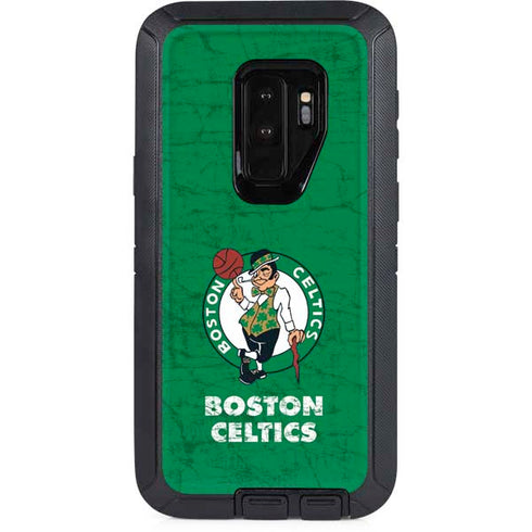 NBA Boston Celtics Green Primary Logo Otterbox Defender Galaxy Skin