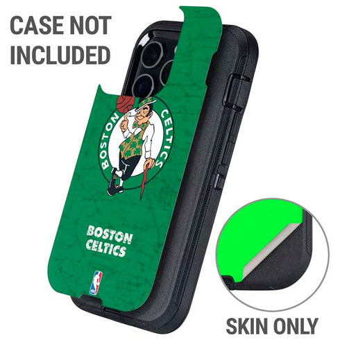 NBA Boston Celtics Green Primary Logo Otterbox Defender iPhone Skin