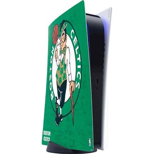 NBA Boston Celtics Green Primary Logo PS5 Digital Edition Console Skin