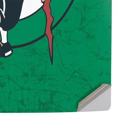 NBA Boston Celtics Green Primary Logo PS5 Slim Disk Console Skin