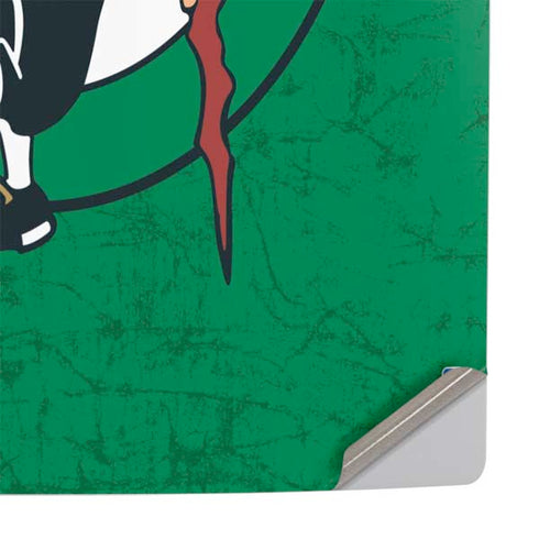 NBA Boston Celtics Green Primary Logo PS5 Slim Digital Edition Console Skin