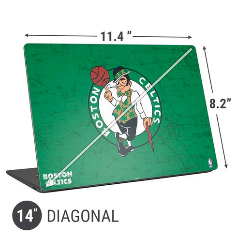 NBA Boston Celtics Green Primary Logo Universal Laptop 14in (11.4 x 8.2in) Skin
