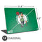 NBA Boston Celtics Green Primary Logo Universal Laptop 14in (11.4 x 8.2in) Skin