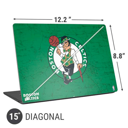 NBA Boston Celtics Green Primary Logo Universal Laptop 15in (12.2 x 8.8in) Skin