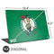 NBA Boston Celtics Green Primary Logo Universal Laptop 16.6in (13.4 x 9.7in) Skin
