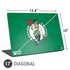 NBA Boston Celtics Green Primary Logo Universal Laptop 17in (13.8 x 10in) Skin