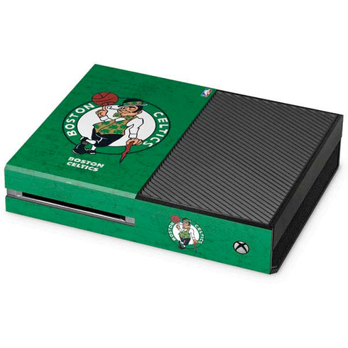 NBA Boston Celtics Green Primary Logo Xbox One Console Skin