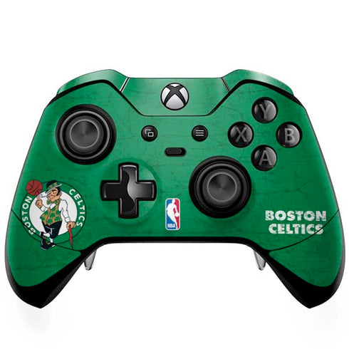 NBA Boston Celtics Green Primary Logo Xbox One Elite Controller Skin