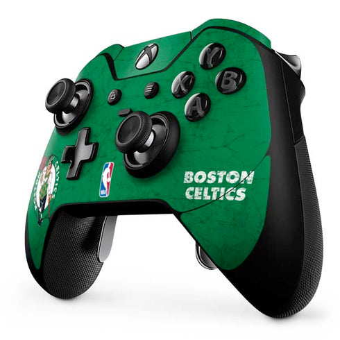 NBA Boston Celtics Green Primary Logo Xbox One Elite Controller Skin