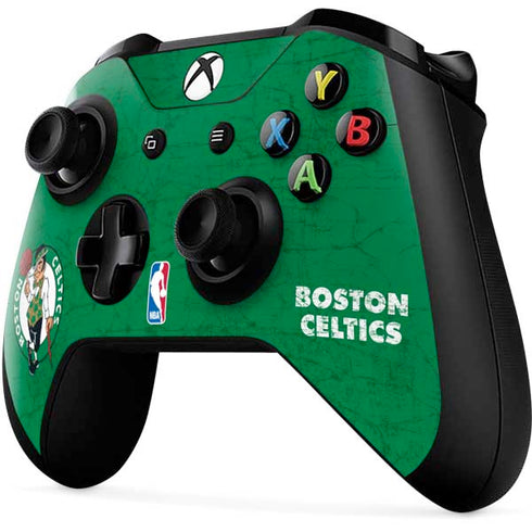 NBA Boston Celtics Green Primary Logo Xbox One X Controller Skin