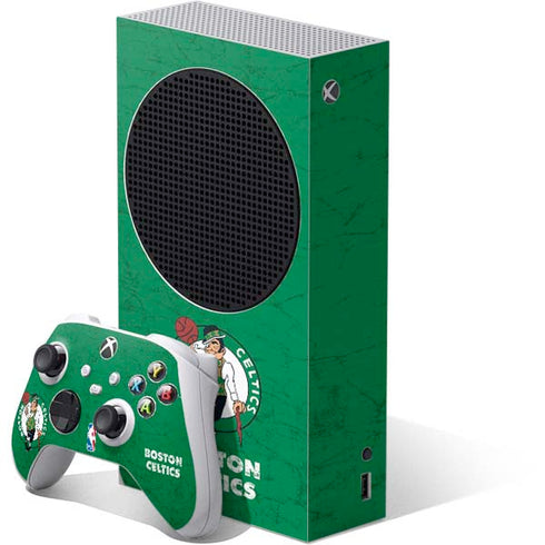 NBA Boston Celtics Green Primary Logo Xbox Series S Bundle Skin