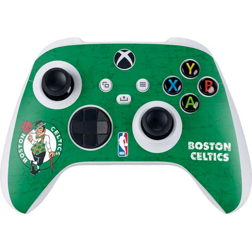 NBA Boston Celtics Green Primary Logo Xbox Series S Controller Skin