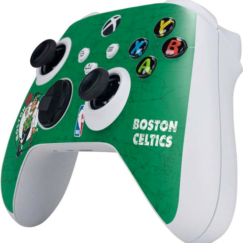 NBA Boston Celtics Green Primary Logo Xbox Series S Controller Skin