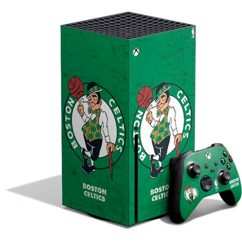 NBA Boston Celtics Green Primary Logo Xbox Series X Bundle Skin