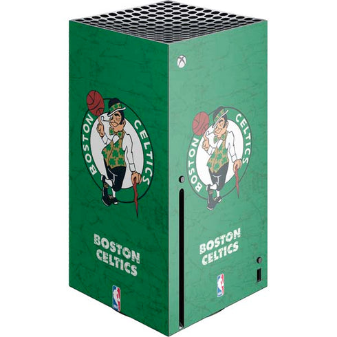 NBA Boston Celtics Green Primary Logo Xbox Series X Console Skin