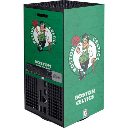 NBA Boston Celtics Green Primary Logo Xbox Series X Console Skin