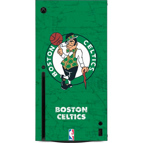 NBA Boston Celtics Green Primary Logo Xbox Series X Console Skin