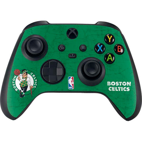 NBA Boston Celtics Green Primary Logo Xbox Series X Controller Skin