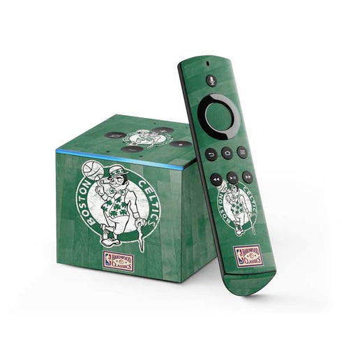 NBA Boston Celtics Hardwood Classics Fire TV Cube Skin