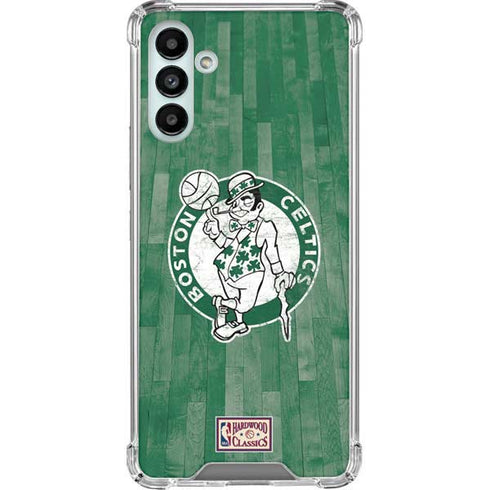 NBA Boston Celtics Hardwood Classics Galaxy A13 5G Clear Case
