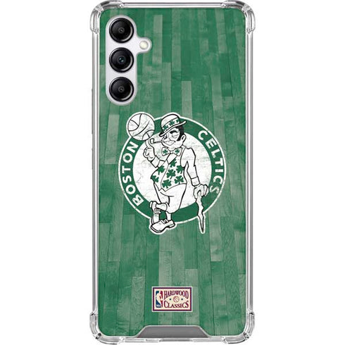 NBA Boston Celtics Hardwood Classics Galaxy A15 5G Clear Case