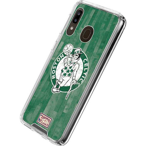 NBA Boston Celtics Hardwood Classics Galaxy A30 Clear Case