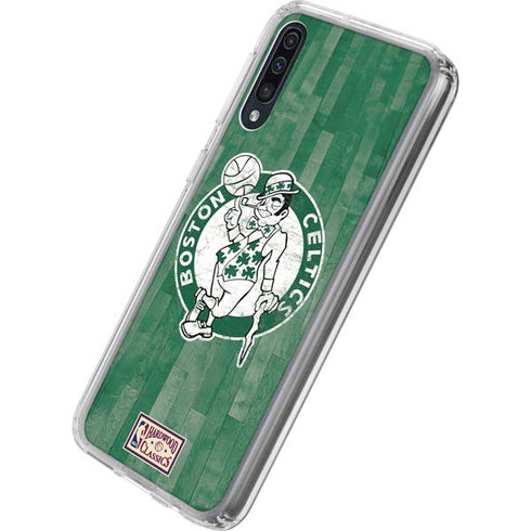 NBA Boston Celtics Hardwood Classics Galaxy A50 Clear Case