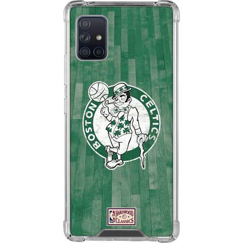 NBA Boston Celtics Hardwood Classics Galaxy A51 5G Clear Case