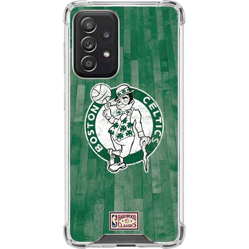 NBA Boston Celtics Hardwood Classics Galaxy A52 5G Clear Case
