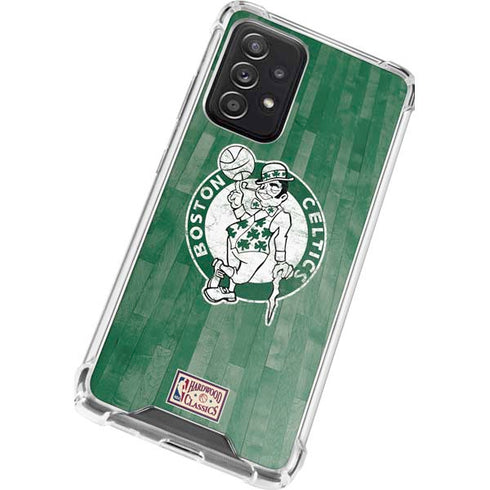 NBA Boston Celtics Hardwood Classics Galaxy A52 5G Clear Case