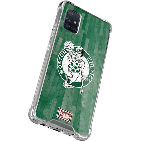 NBA Boston Celtics Hardwood Classics Galaxy A71 5G Clear Case