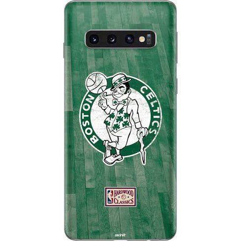 NBA Boston Celtics Hardwood Classics Galaxy S10 Skin