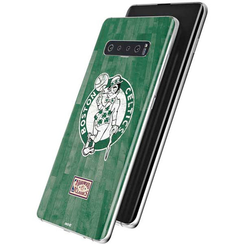 NBA Boston Celtics Hardwood Classics Galaxy S10 Skin